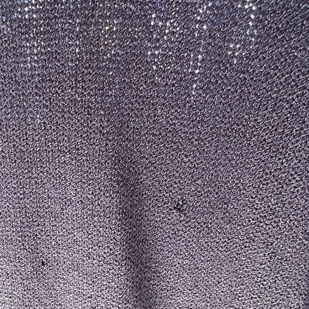 Vintage St. John for Saks embellished knit sweater Dress Navy Women's Sz 8 USA - Picture 12 of 15